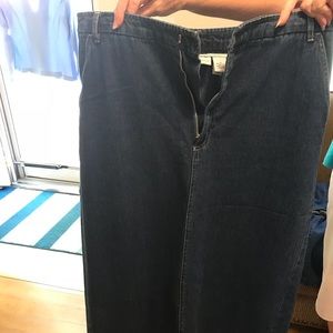 Kim Rogers denim skirt